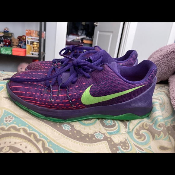 purple and green kd